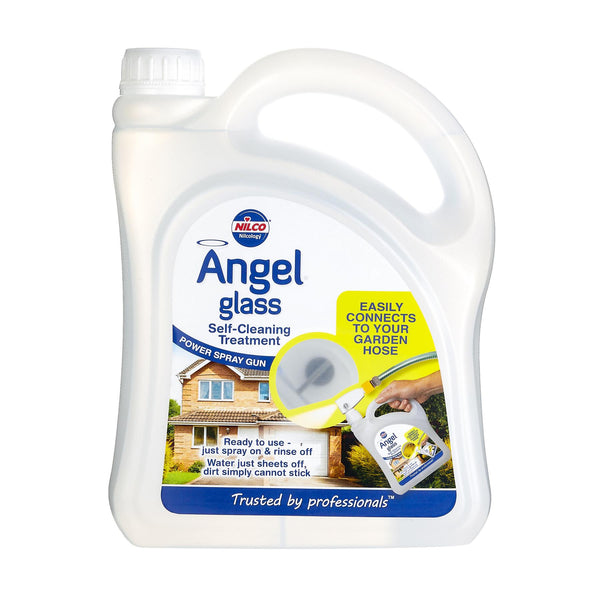 Nilco Angel Glass - Self Cleaning Outdoor Glass Treatment with Spray Gun 2L