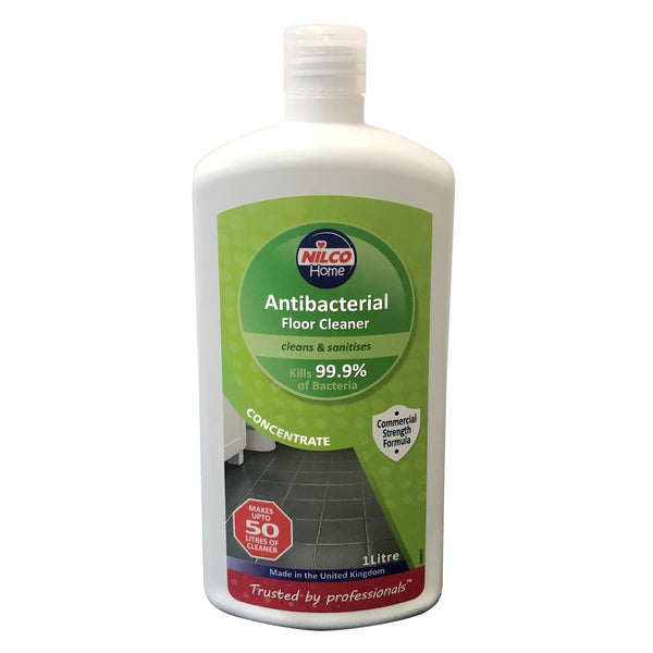 Nilco Antibacterial Floor Concentrated Cleaner & Sanitiser 1L Twin Pack