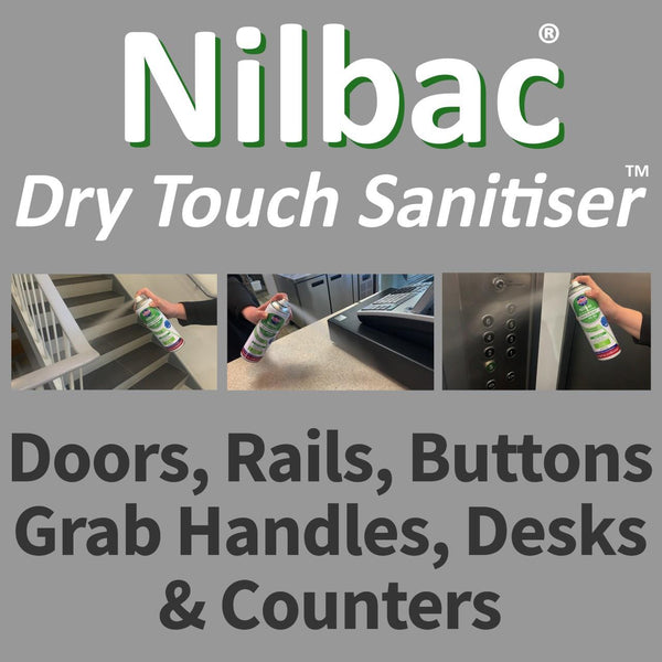 Buy One Nilbac ‘Dry Touch' High Contact Sanitiser And Get A 100ml Nilco Hand Sanitiser FREE - Worth £1.99