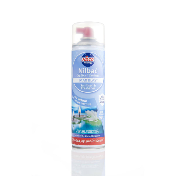 Nilco Nilbac® Max Blast Dry Touch Sanitiser 500ml - Ocean Spa