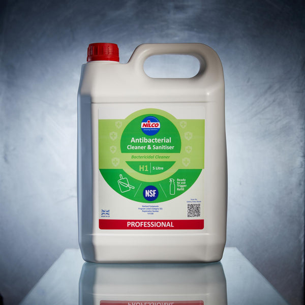 Nilco H1 Antibacterial Cleaner & Sanitiser 5L