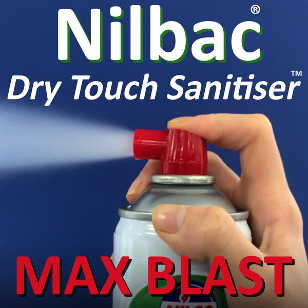 Nilco Nilbac® Dry Touch Max Blast Sanitiser - 750ml