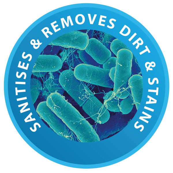 Nilco Antibacterial Multi-Purpose & Fabric Upholstery Power Foam Cleaner and Sanitiser 500ml Twin pack