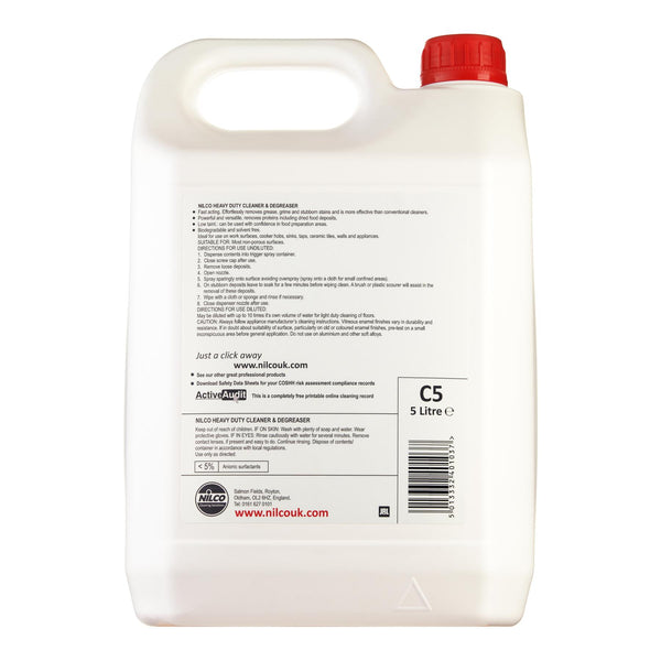 Nilco C5 Heavy Duty Cleaner & Degreaser 5L