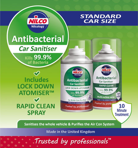 Nilco Antibacterial Car Cleaner & Sanitiser - 150ml