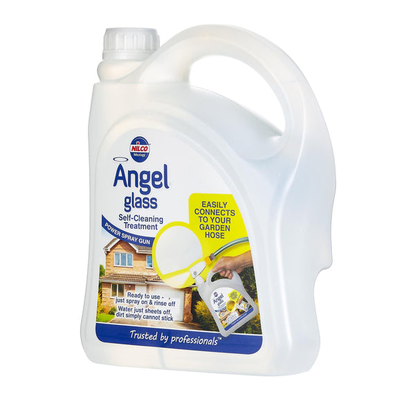 Nilco Angel Glass - Self Cleaning Outdoor Glass Treatment with Spray Gun 2L