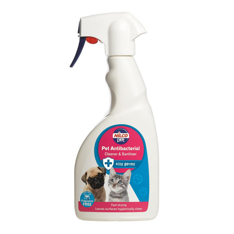 Nilco Pet Anti Bacterial Cleaner & Sanitiser 500ml Trigger